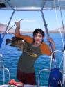 Tim and Grouper Speared in Crescent Bay