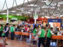 Busy grocery store in Mazatlan