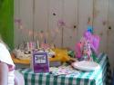 The cake table