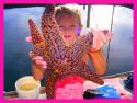 Carolyne and her pet Starfish